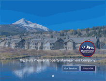 Tablet Screenshot of hpmmontana.com